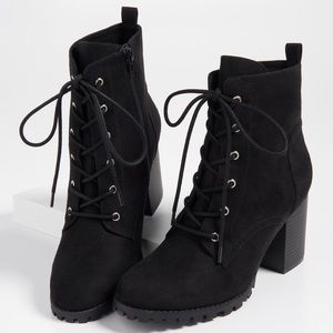 Laced Up Hiker Booty